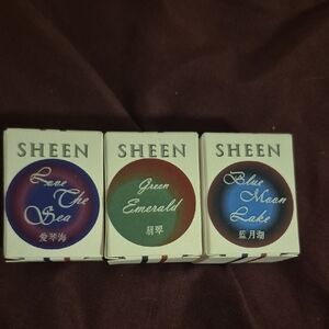 Ink Set - Love the Sea, Green Emerald, Blue Moon Lake